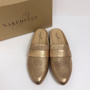 Naked Feet Thyme Copper Leather Loafer